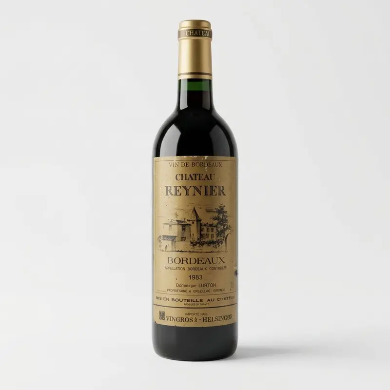 Château Reynier Bordeaux Dominique Lurton 1983