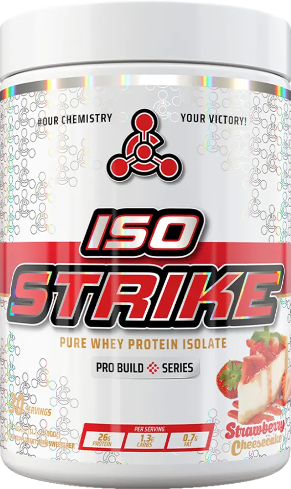 Chemical Warfare Iso Strike - 900 g - Strawberrry Cheesecake