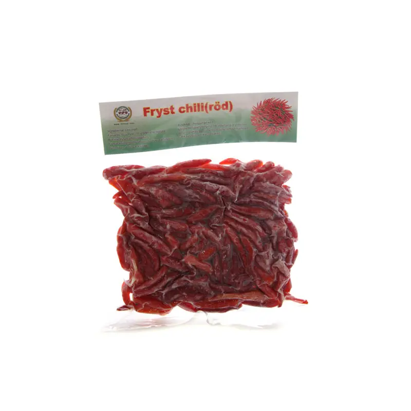 Chili fryst röd 400g  小辣椒 (冷冻）400g
