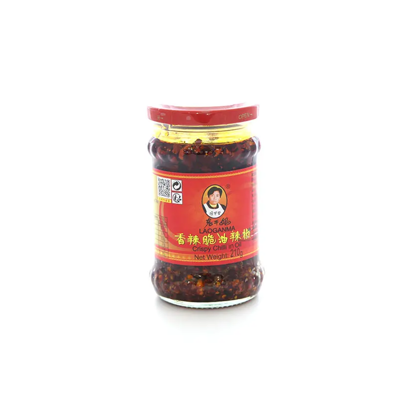 Chilipasta LGM Crispy Oil 老干妈香辣脆油辣椒 210g