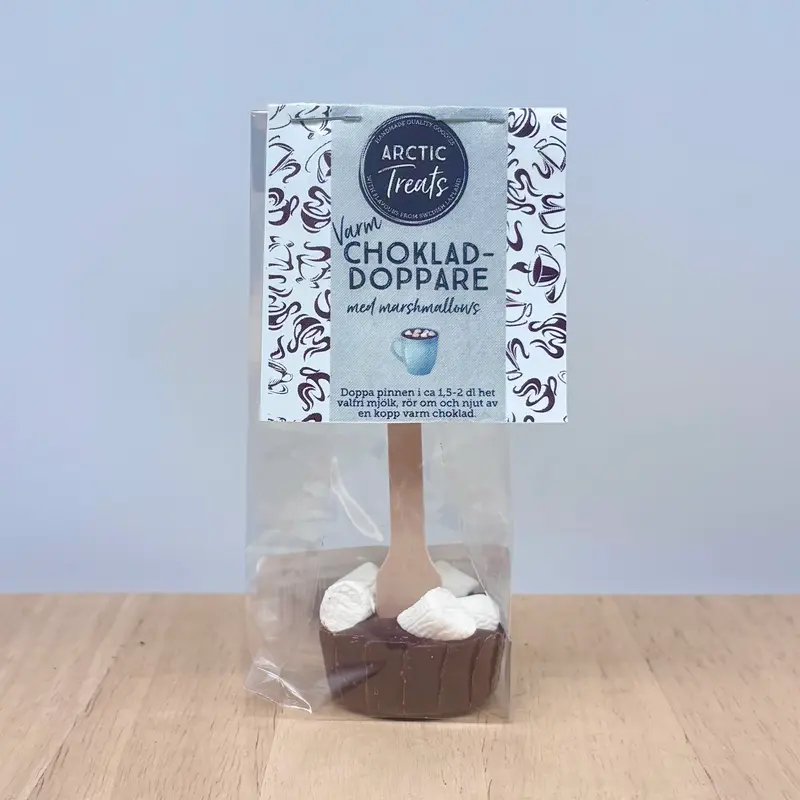 Chokladdoppare med marshmallows