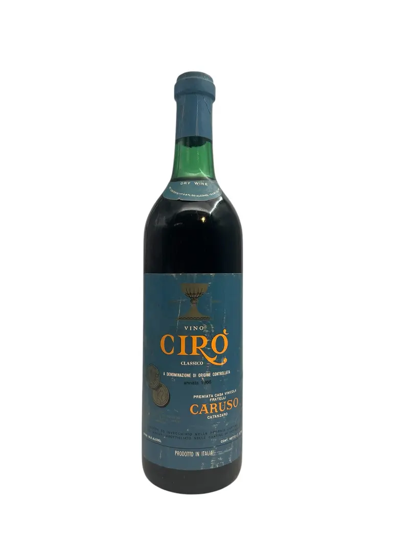 Cirò Classico Fratelli Caruso 1968 Riserva