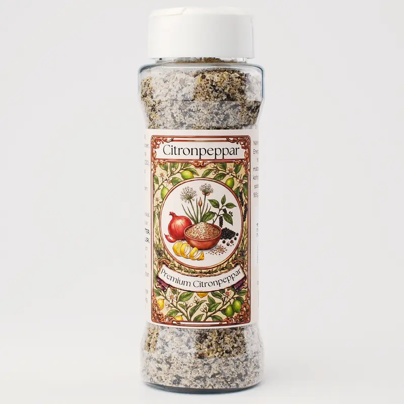 Citronpeppar - Klassisk Kryddblandning - 120 g