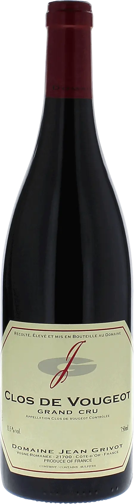 Clos De Vougeot Grand Cru Domaine Grivot, 2021