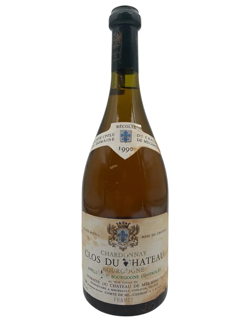 Clos du Chateau Bourgogne 1990 Chardonnay
