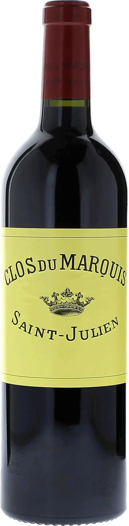 Clos Du Marquis 2nd Vin De Leoville Las Cases Saint-Julien, 1999