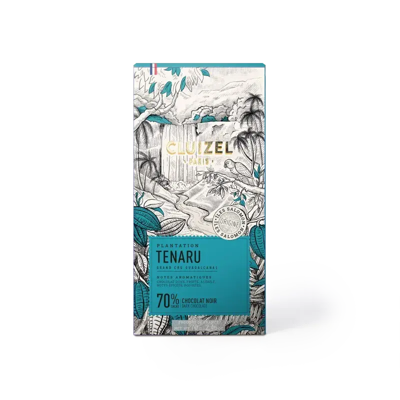 Cluizel Tenaru 70% 70g
