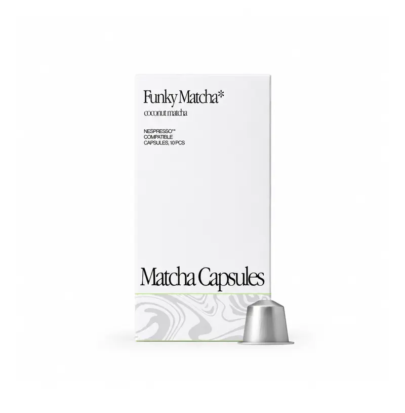 Coconut Matcha Pods (Nespresso® Compatible)*
