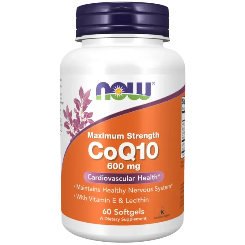 CoQ10 600 mg, 60 Softgels