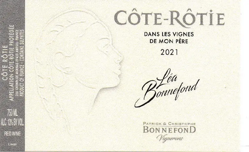 Côte Rotie Bonnefond Dans Les Vignes De Mon Père Côte-Rôtie, 2021