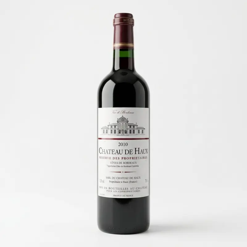 Côtes de Bordeaux Château de Haux 2010