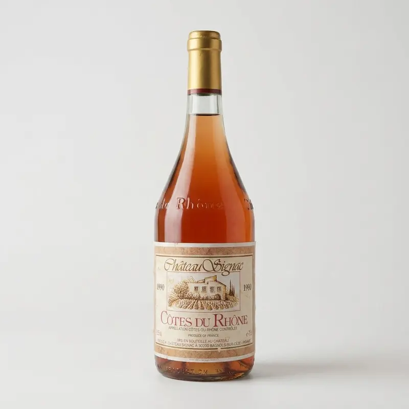 Côtes du Rhône Château Signac 1990