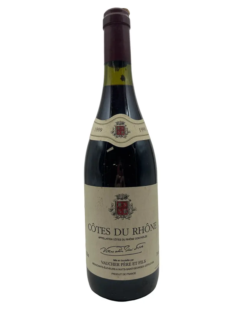 Côtes du Rhône Vaucher Père et Fils 1999