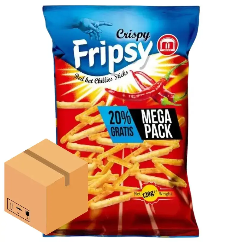 Crispy Fripsy Red Hot Chilli 12st x 120g