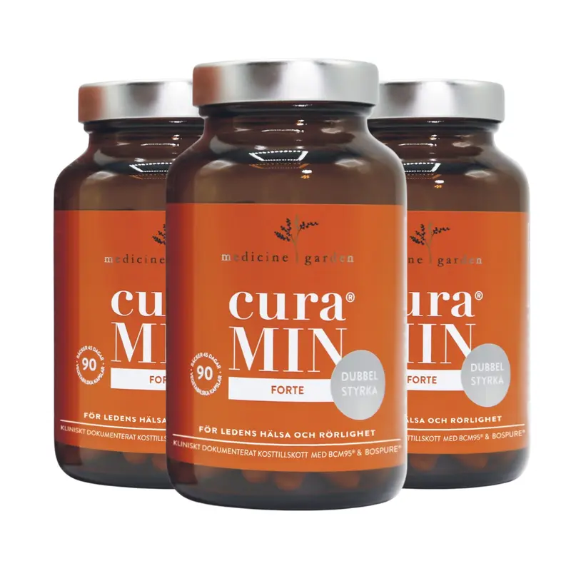 CuraMIN Forte Ekonomipack 3x90k