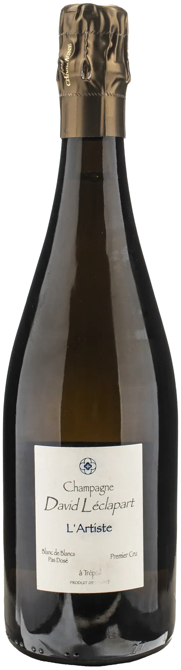David Leclapart Champagne 1er Cru Blanc de Blancs L'Artiste Pas Dose