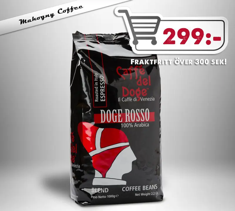 Del Doge Rosso, hela bönor, 1000g