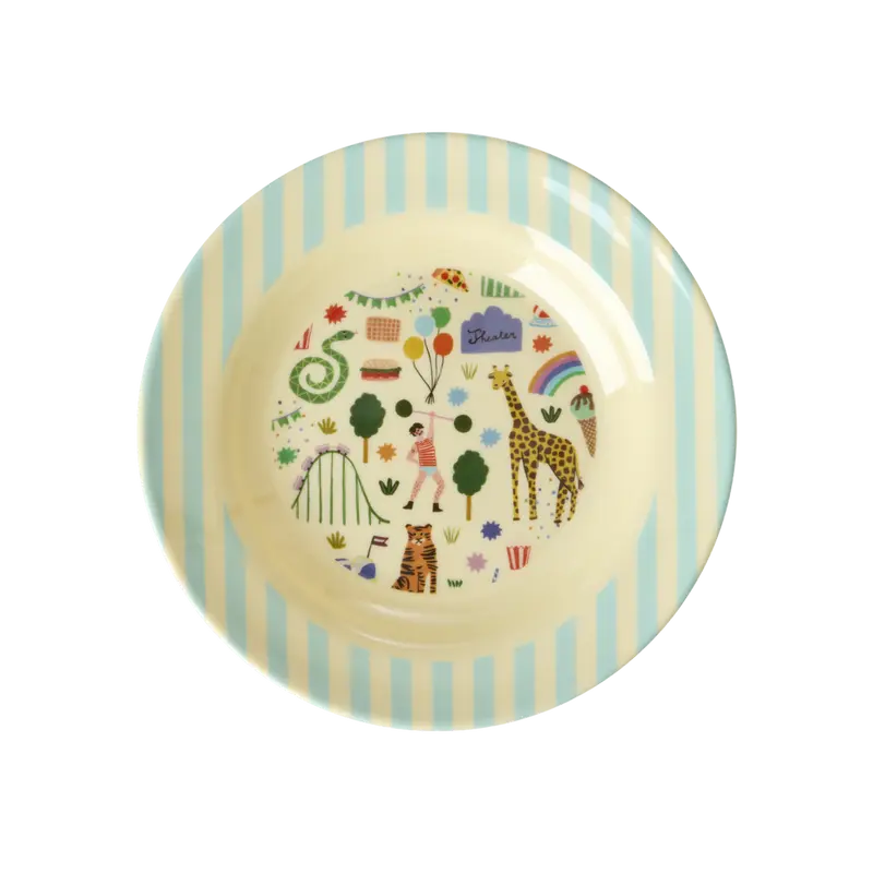 Djup tallrik Fun Fair Mint