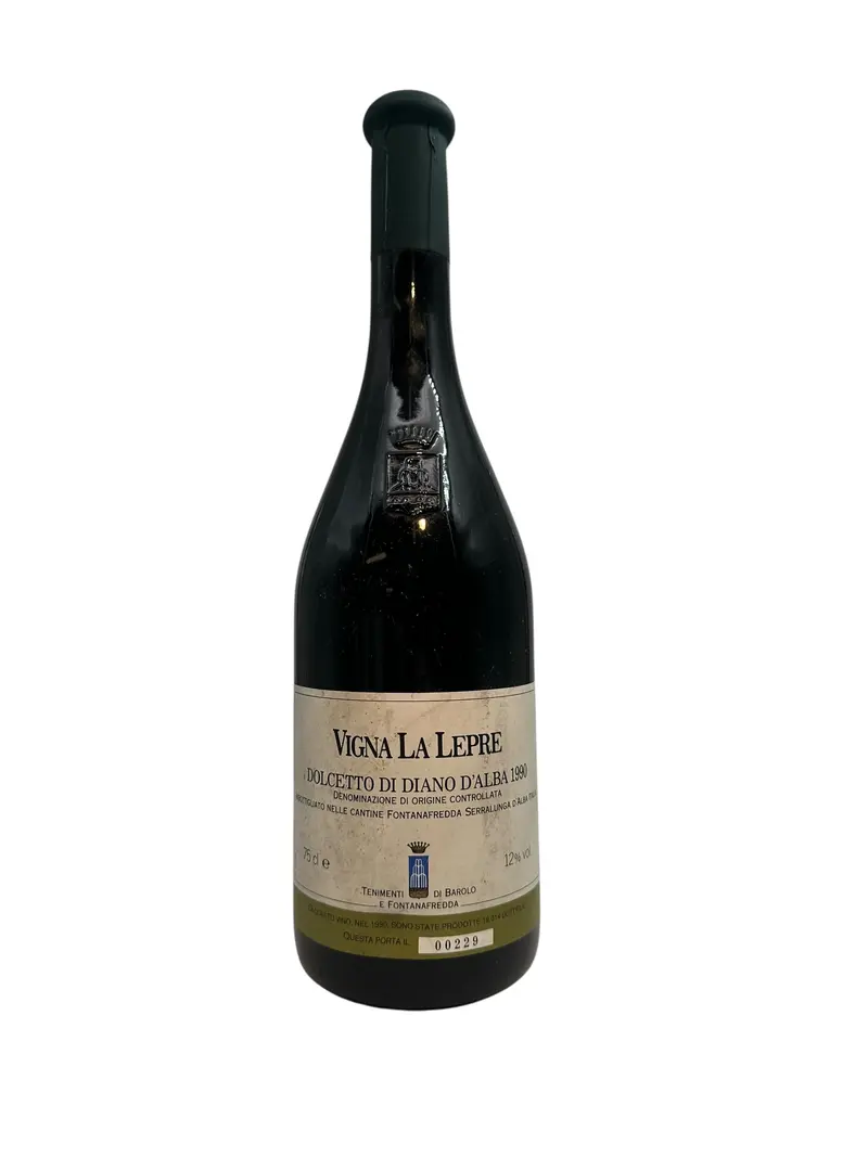 Dolcetto di Diano d'Alba 1990 Fontanafredda