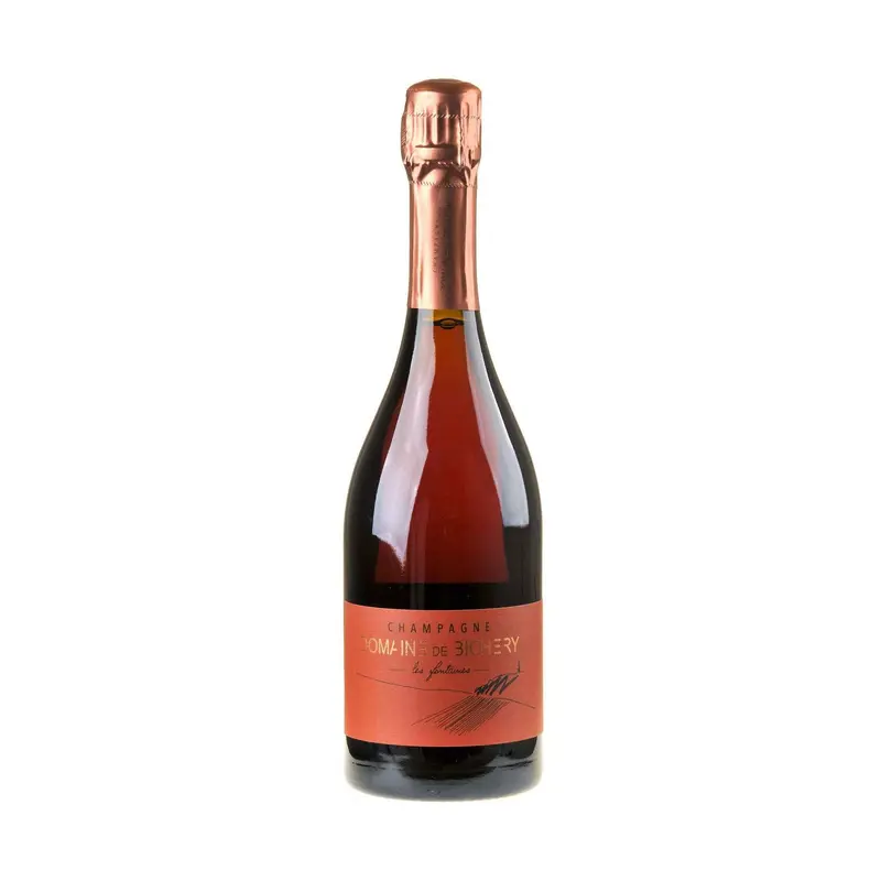Domaine de Bichery Champagne Les Fontaines Rosé Brut Nature Bio 2022