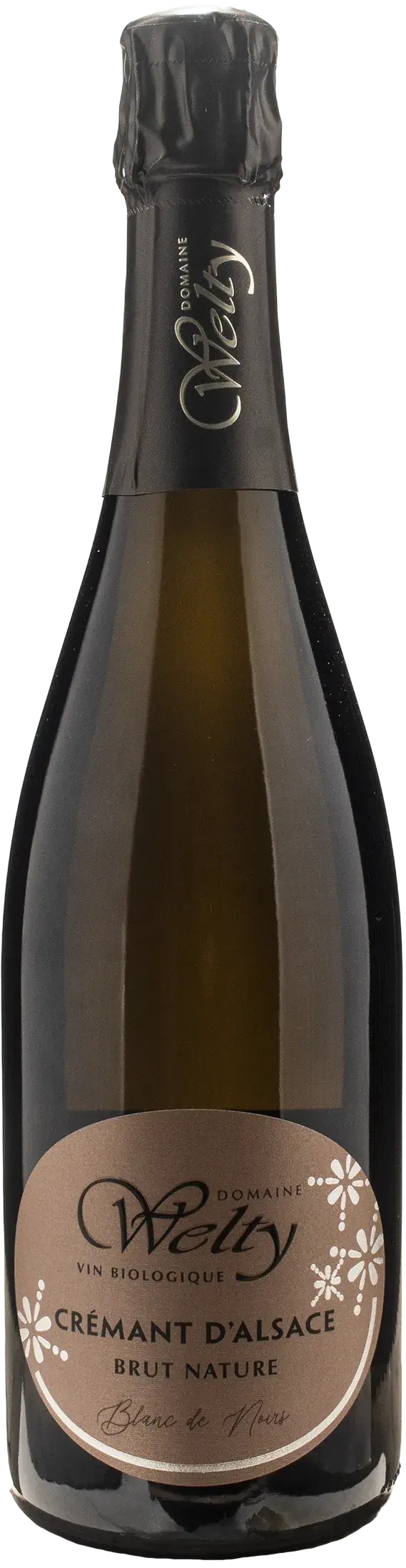 Domaine Jean Michel Welty Cremant d'Alsace Blanc de Noirs Brut Nature
