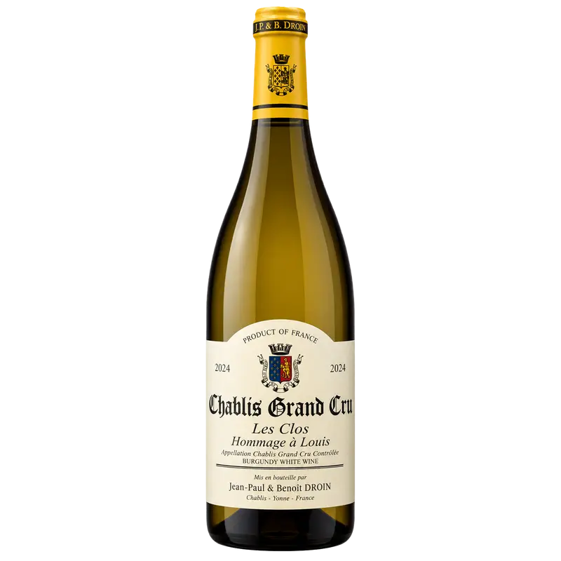 Domaine Jean-Paul & Benoît Droin Chablis Grand Cru Les Clos Hommage à Louis 2024
