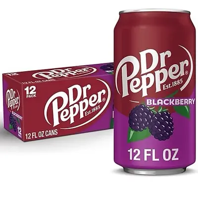 Dr Pepper Blackberry 355ml 355ml x 12-pack