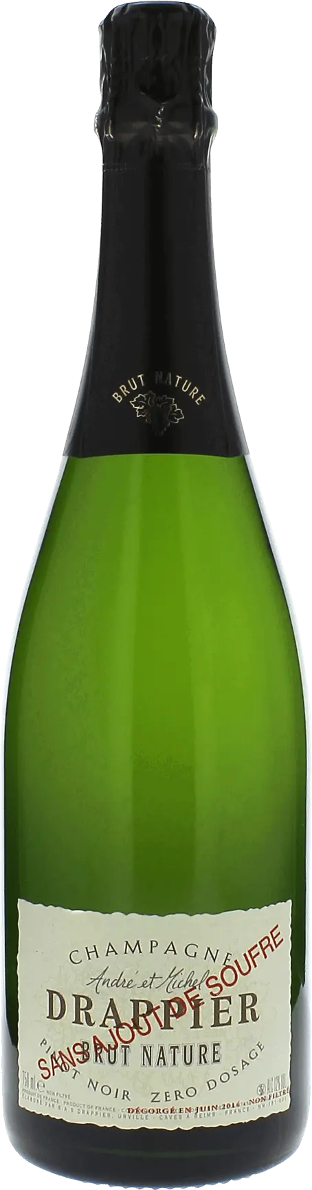 Drappier Brut Nature "zéro Dosage" Sans Souffre Drappier