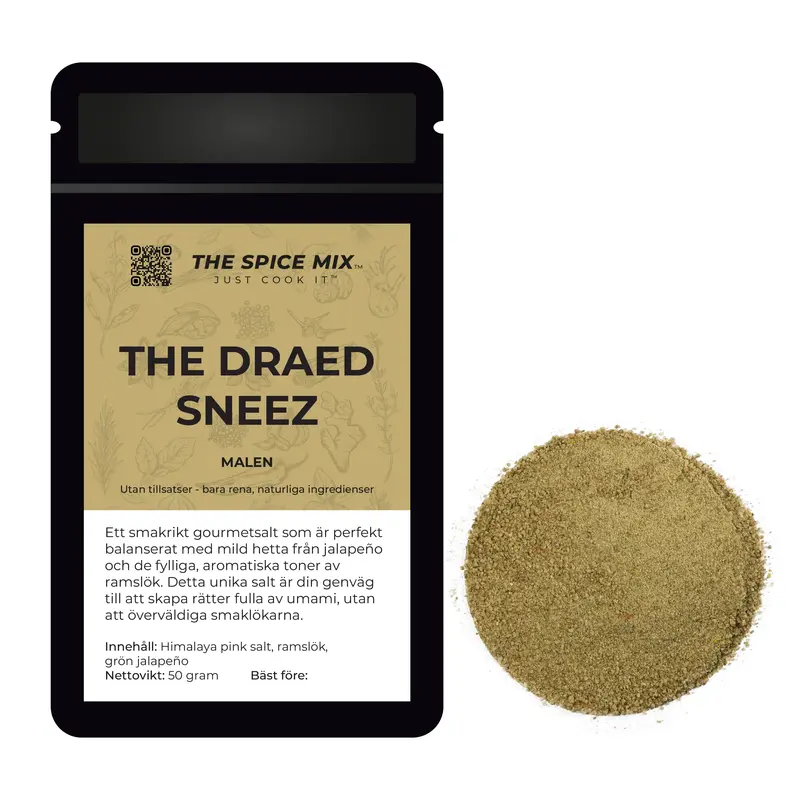 Dread Sneez – Kryddsalt med ramslök och jalapeño