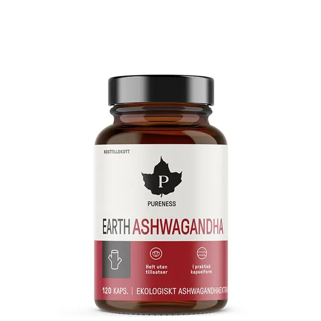 Earth Ashwagandha 120 Kapslar