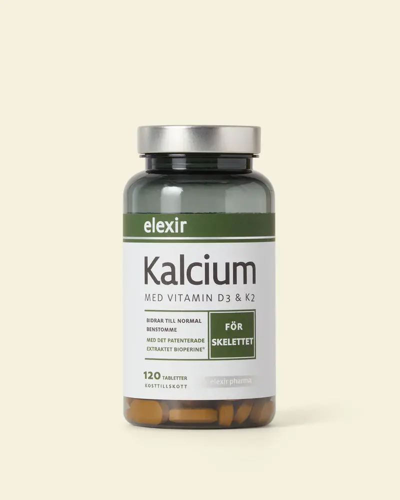 Elexir Kalcium + vitamin D3 & K2 120kap