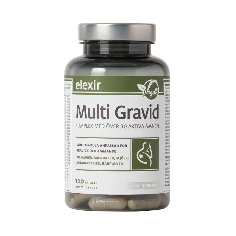 Elexir Pharma Multi Gravid 120 kapslar
