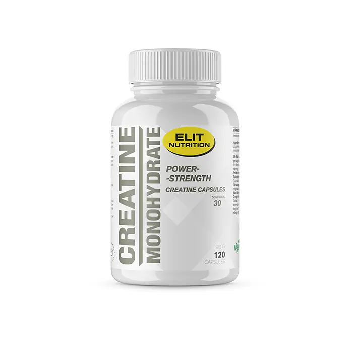 ELIT 100% Creatine Monohydrate 120 caps