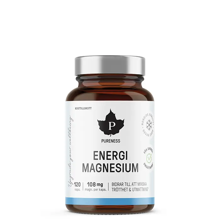 Energimagnesium 120 kapslar