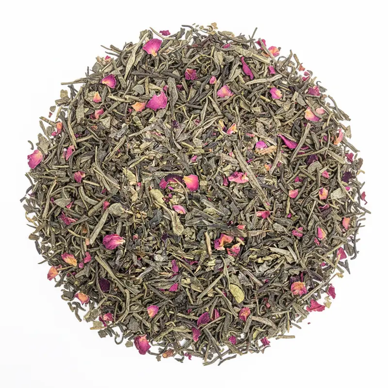 English Rose - Grönt te med rosor