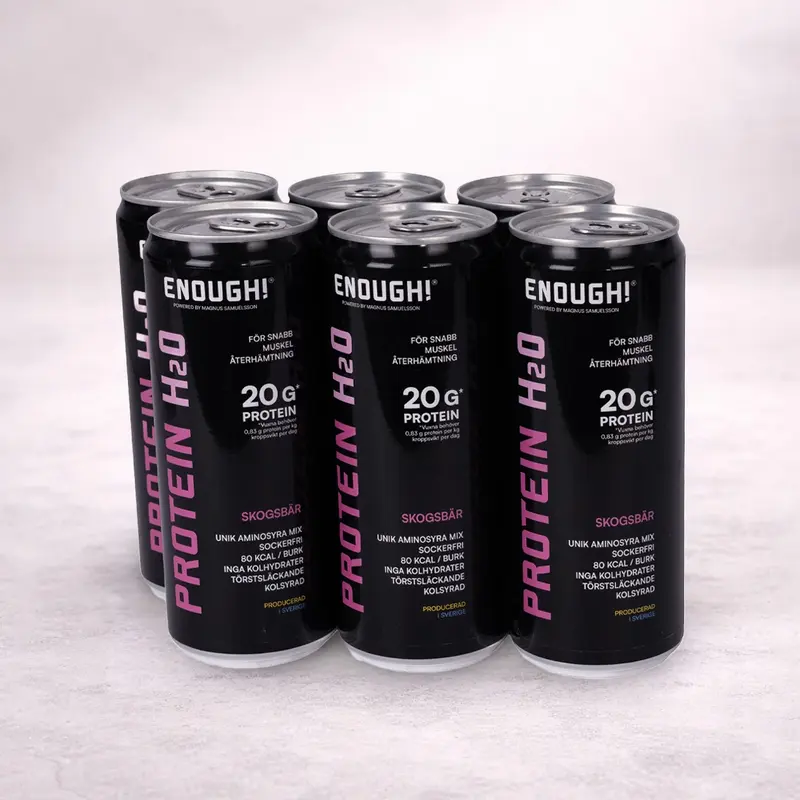 Enough Proteinvatten Skogsbär 6-pack