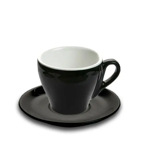 Espressokopp Genova, 80ml, svart
