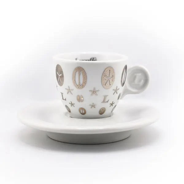 Espressokopp silver Lucaffe, 60ml, 6st
