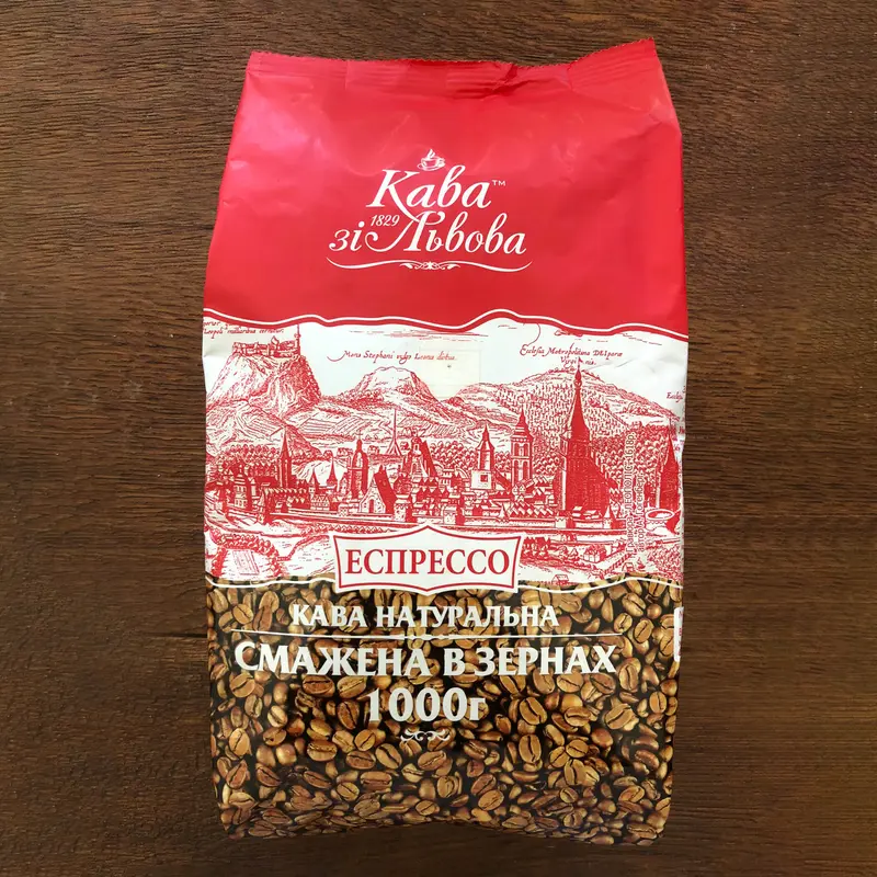 ESPRESSOROSTADE HELA BÖNOR 1000g