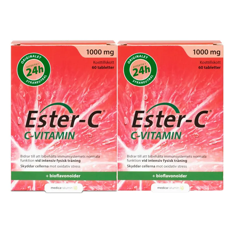 Ester-C 1000mg Ekonomipack 2x60t