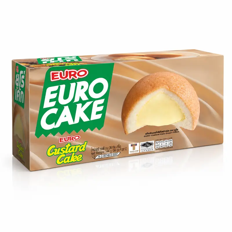 Euro Cake med Vaniljkräm 204g