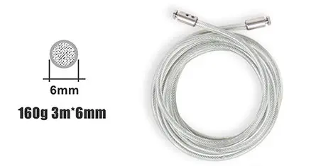 Extra vajer till Burpee Beast - 6mm