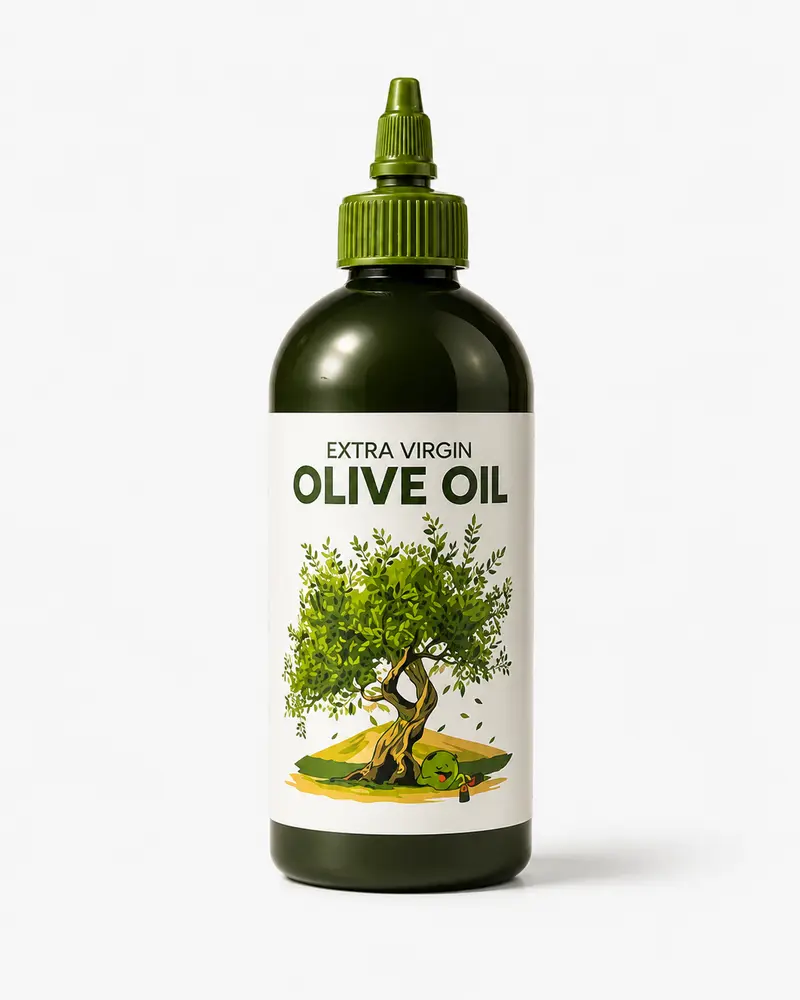 Extra Virgin Olivolja från Italien – Kallpressad Premium Olivolja 500 ml