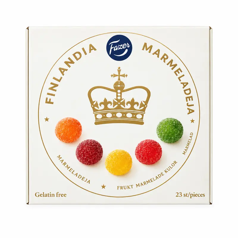 Fazer Marmeladkulor Frukt 500g