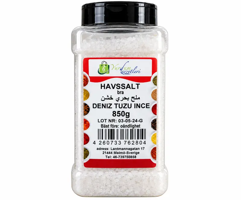 Finmalet Havssalt (850 g)