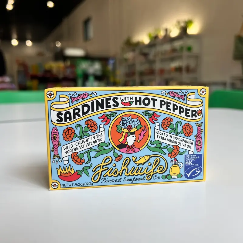 Fishwife | Sardines with Hot Pepper