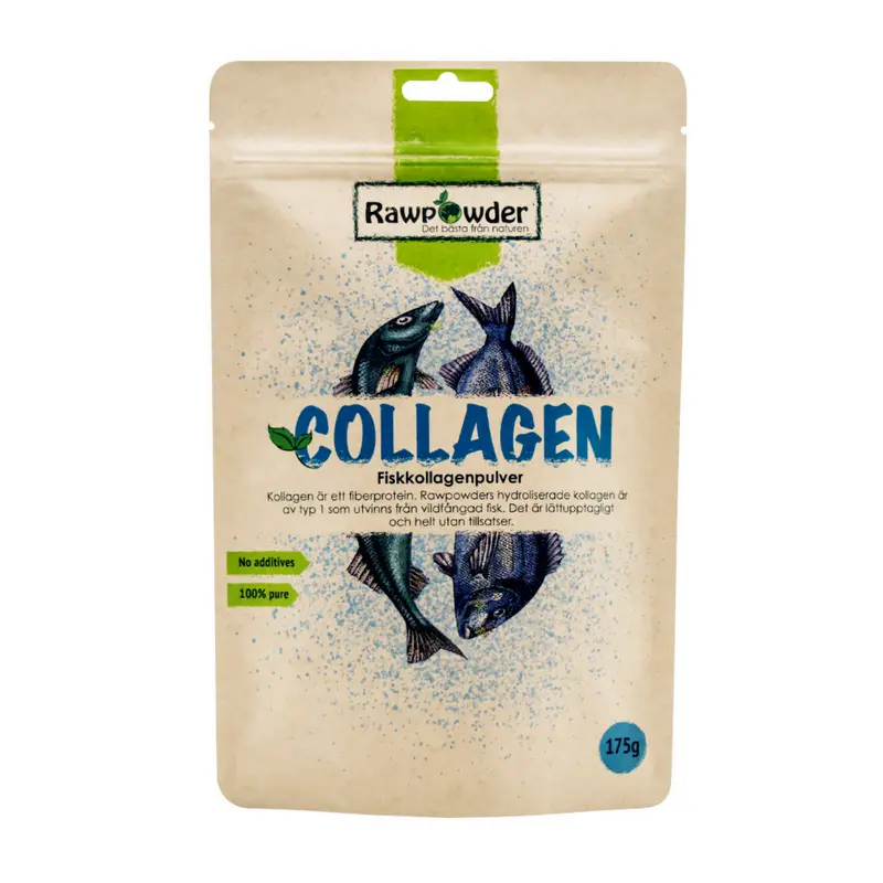 Fiskkollagenpulver Peptan 175g