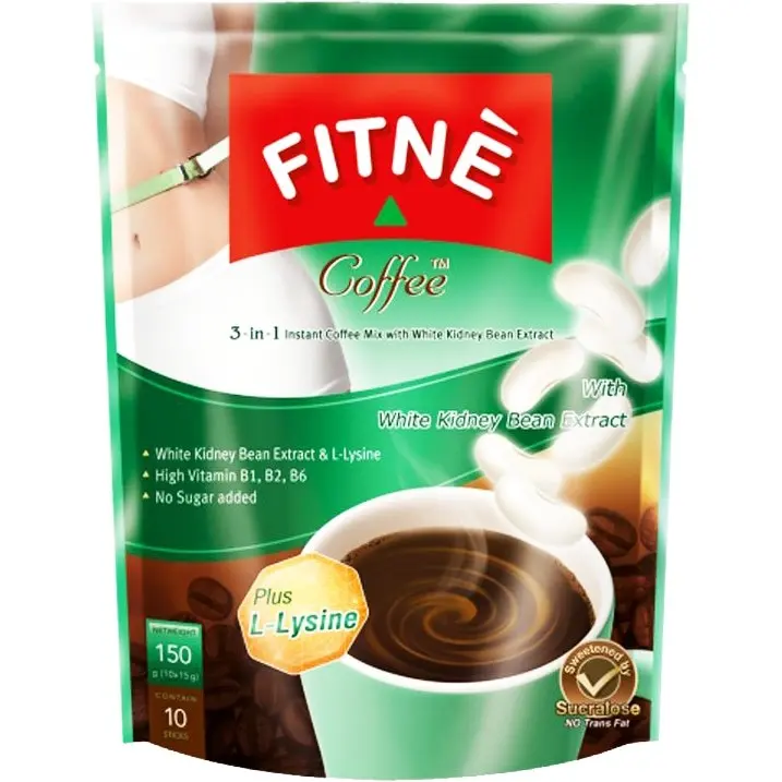 Fitne Snabbkaffe med Extrakt av Vita Kidneybönor 150g