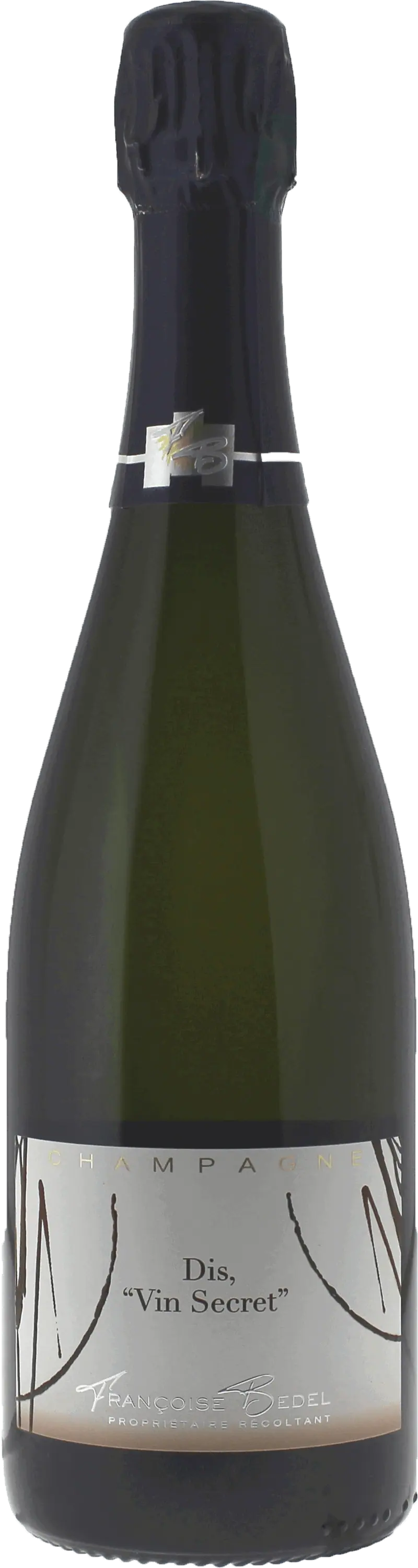 Françoise Bedel Dis, "vin, Secret" Brut Françoise Bedel, 2018