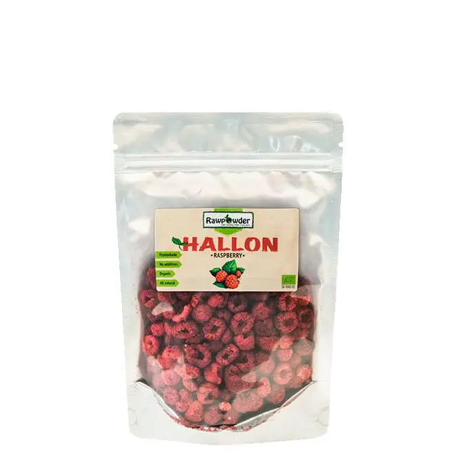 Frystorkade Hallon 50 g